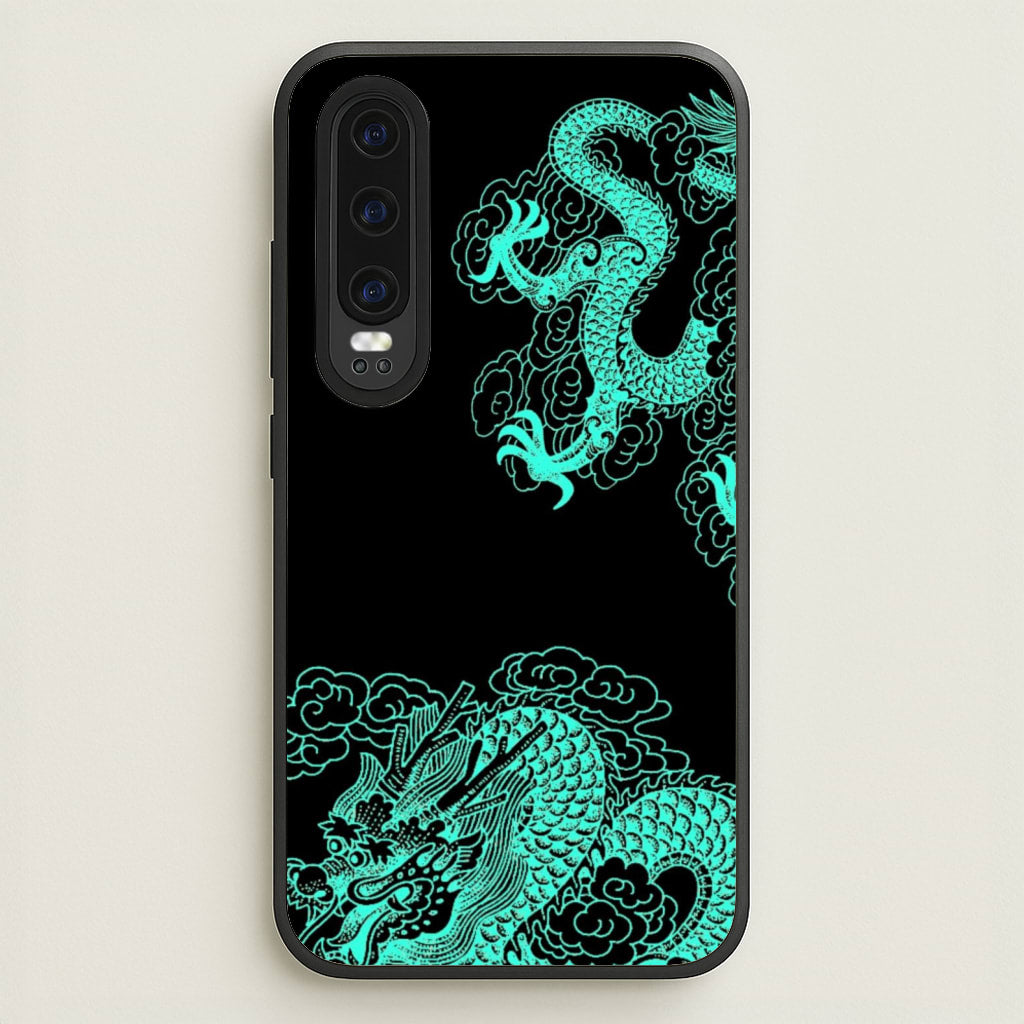 Green Dragon - Dragon Phone Case for Huawei P30