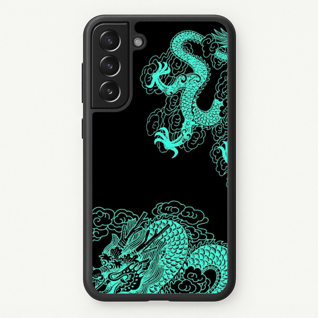 Green Dragon - Dragon Phone Case for Galaxy S21FE
