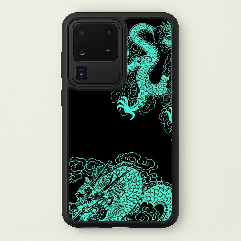 Green Dragon - Dragon Phone Case for Galaxy S20 Ultra