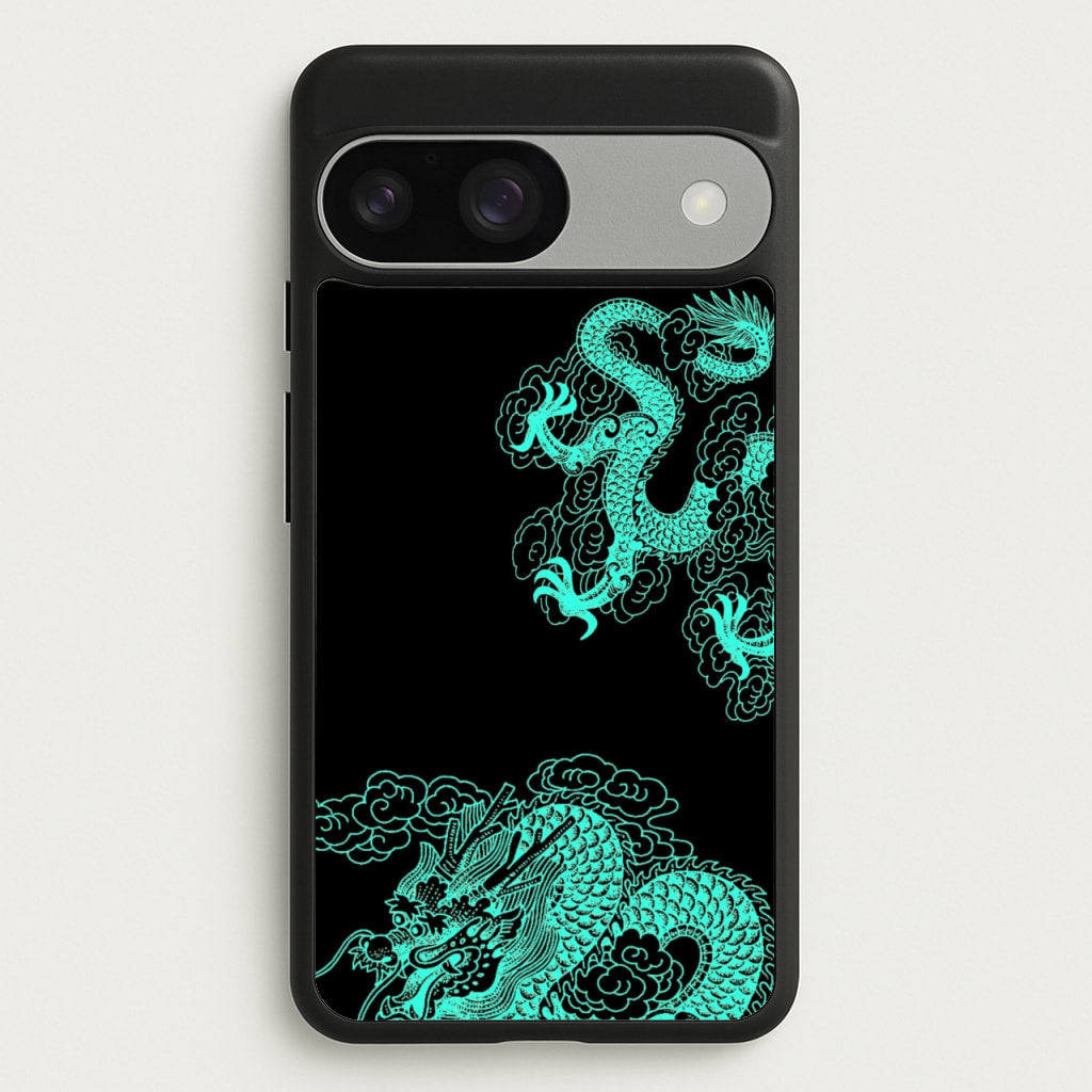 Green Dragon - Dragon Phone Case for Google Pixel 9 / 9 Pro