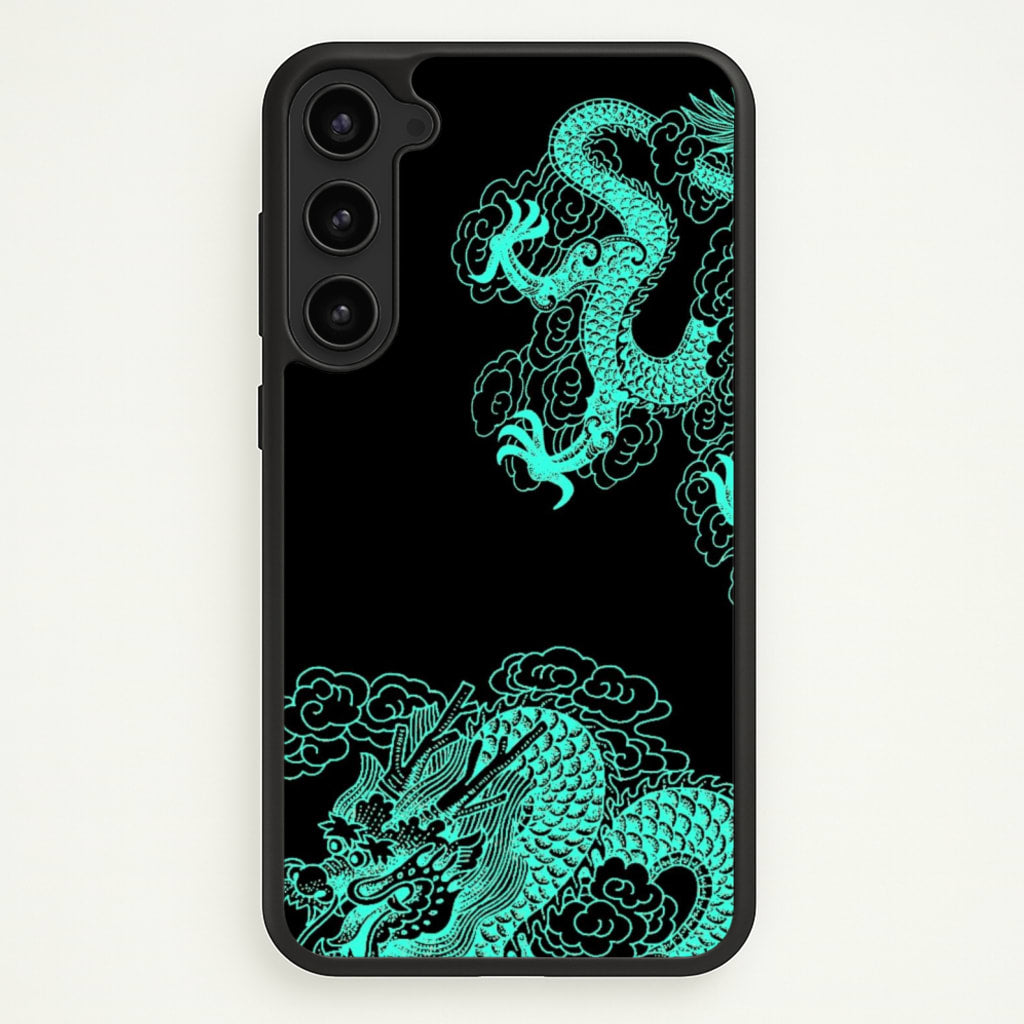 Green Dragon - Dragon Phone Case for Galaxy S23 Plus