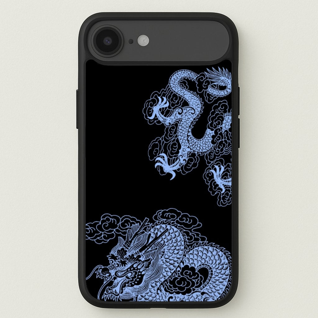 Dark Blue Dragon Phone Case for iPhone 17 Air