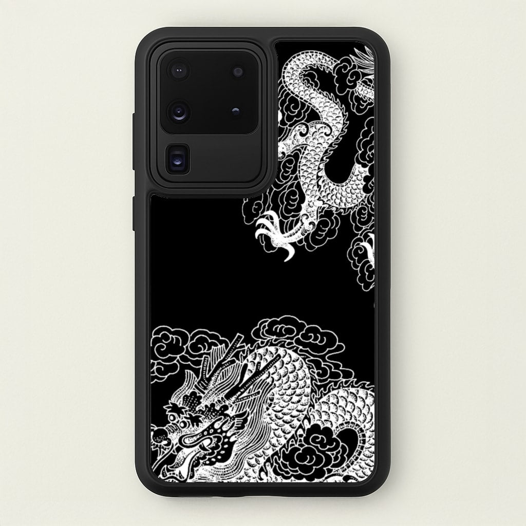 White Dragon - Dragon Phone Case for Galaxy S20 Ultra