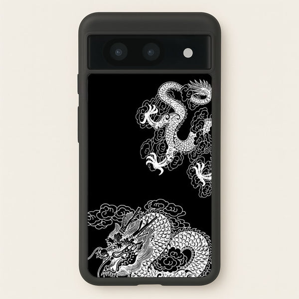White Dragon - Dragon Phone Case for Google Pixel 8a
