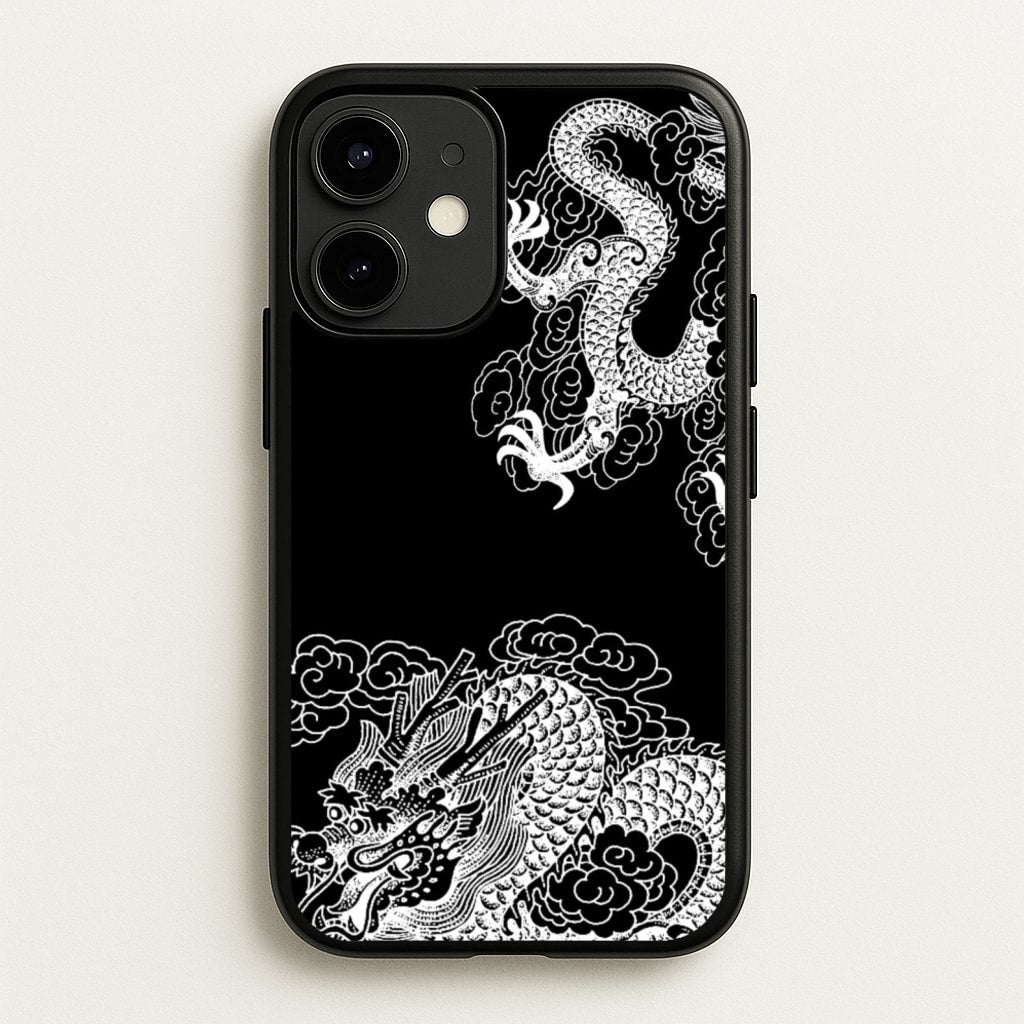 White Dragon - Dragon Phone Case for iPhone 12 Mini