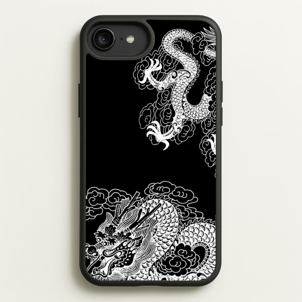 White Dragon - Dragon Phone Case for iPhone 6 Plus / 7 Plus / 8 Plus