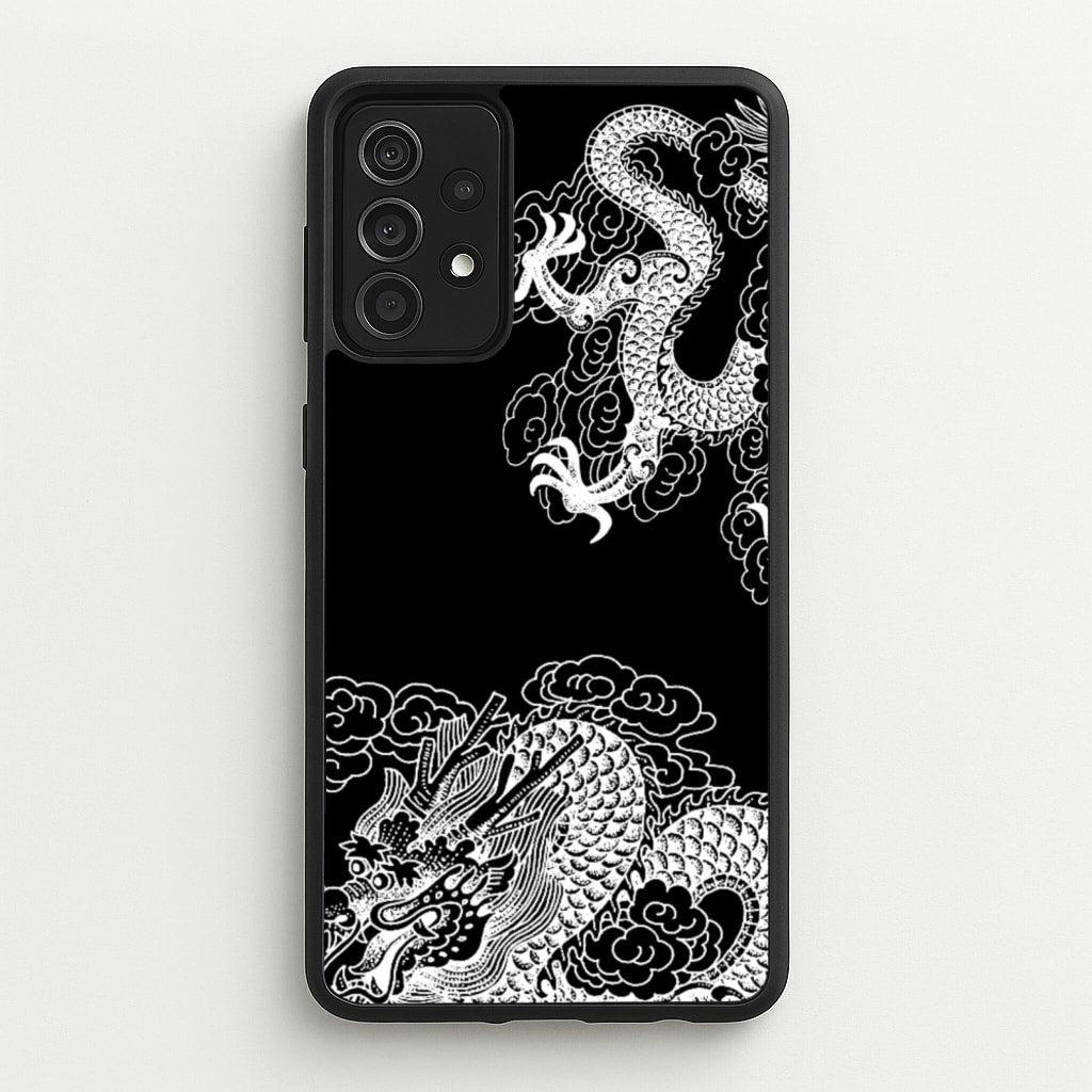 White Dragon - Dragon Phone Case for Galaxy A52 / A52s