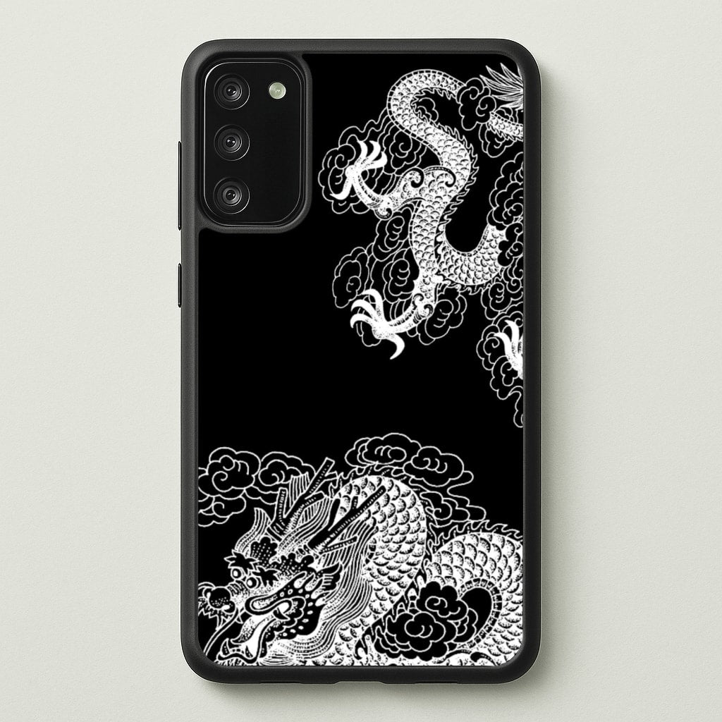 White Dragon - Dragon Phone Case for Galaxy S20FE