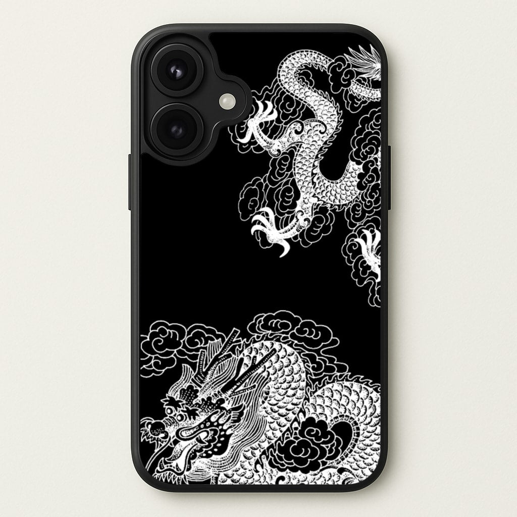 White Dragon Phone Case for iPhone 17