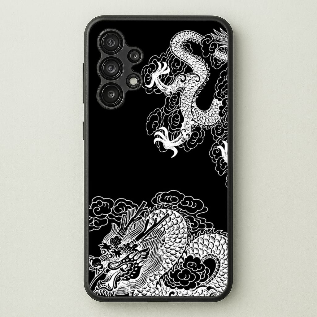 White Dragon - Dragon Phone Case for Galaxy A13