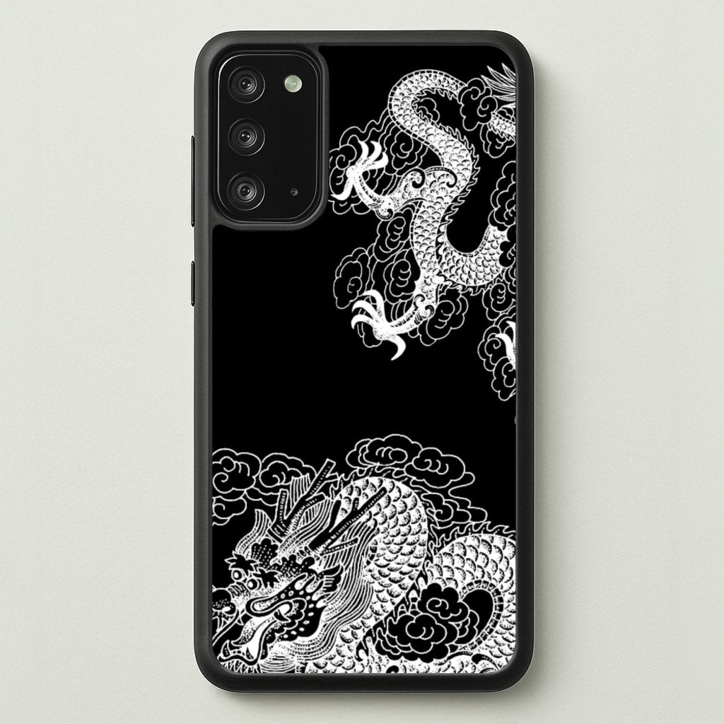 White Dragon - Dragon Phone Case for Galaxy Note 20