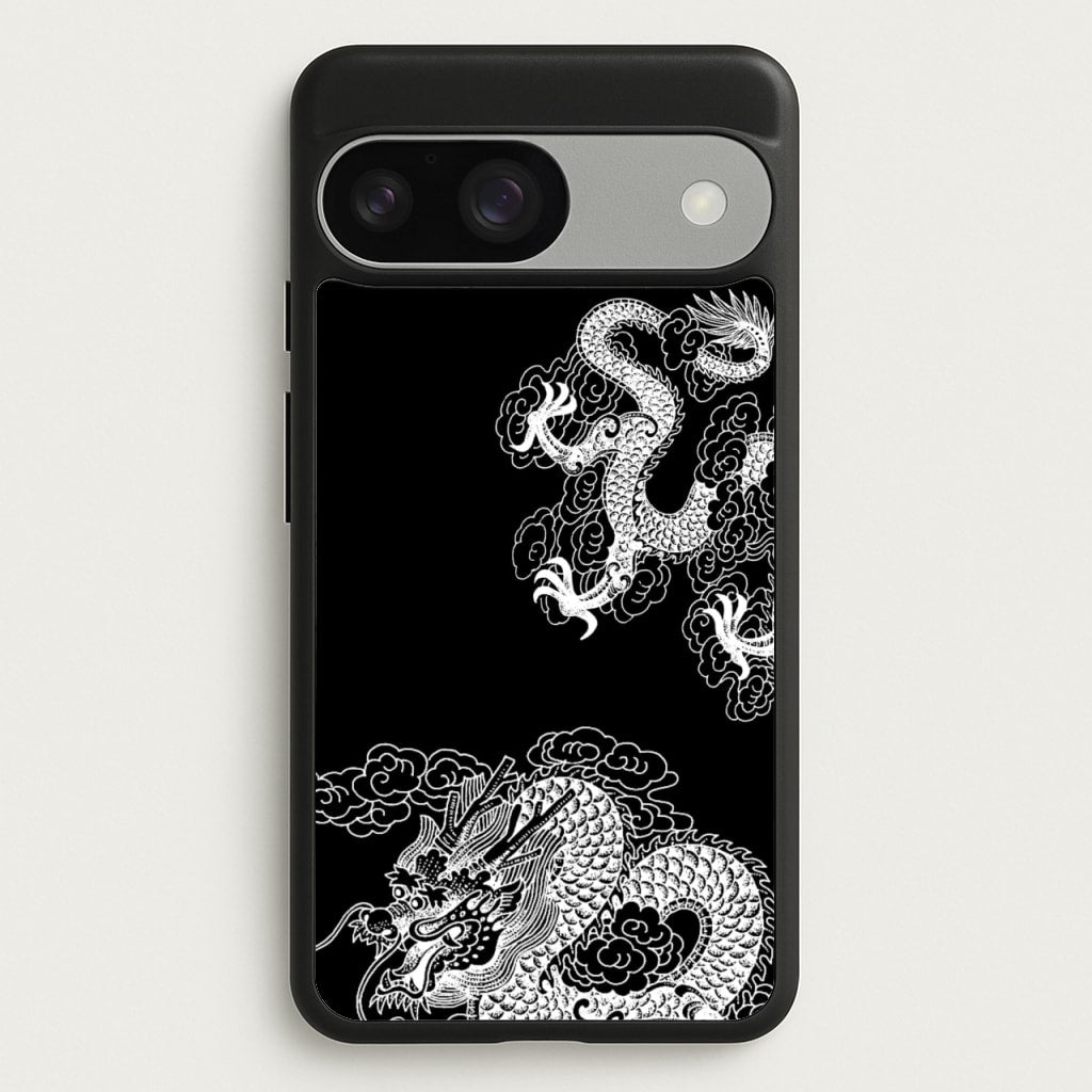 White Dragon - Dragon Phone Case for Google Pixel 9 / 9 Pro