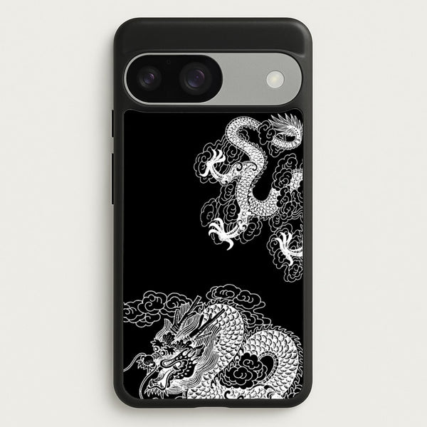 White Dragon - Dragon Phone Case for Google Pixel 9 / 9 Pro