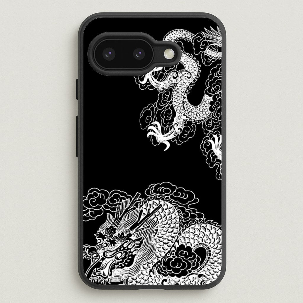 White Dragon - Dragon Phone Case for Google Pixel 9a