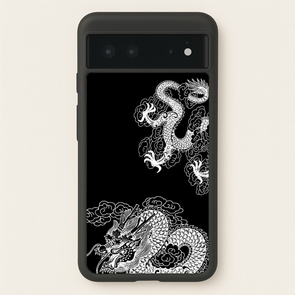 White Dragon - Dragon Phone Case for Google Pixel 6