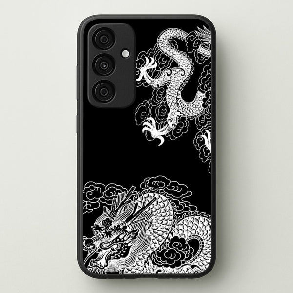 White Dragon - Dragon Phone Case for Galaxy A35