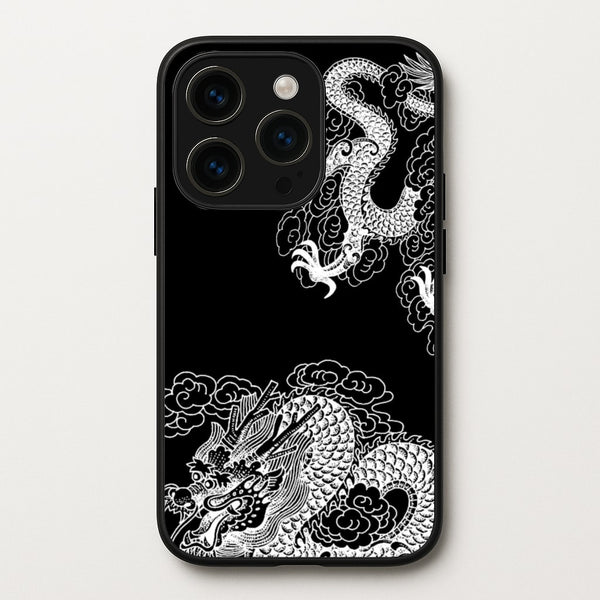 White Dragon - Dragon Phone Case for iPhone 15 Pro