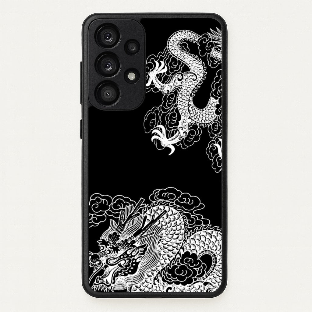 White Dragon - Dragon Phone Case for Galaxy A33