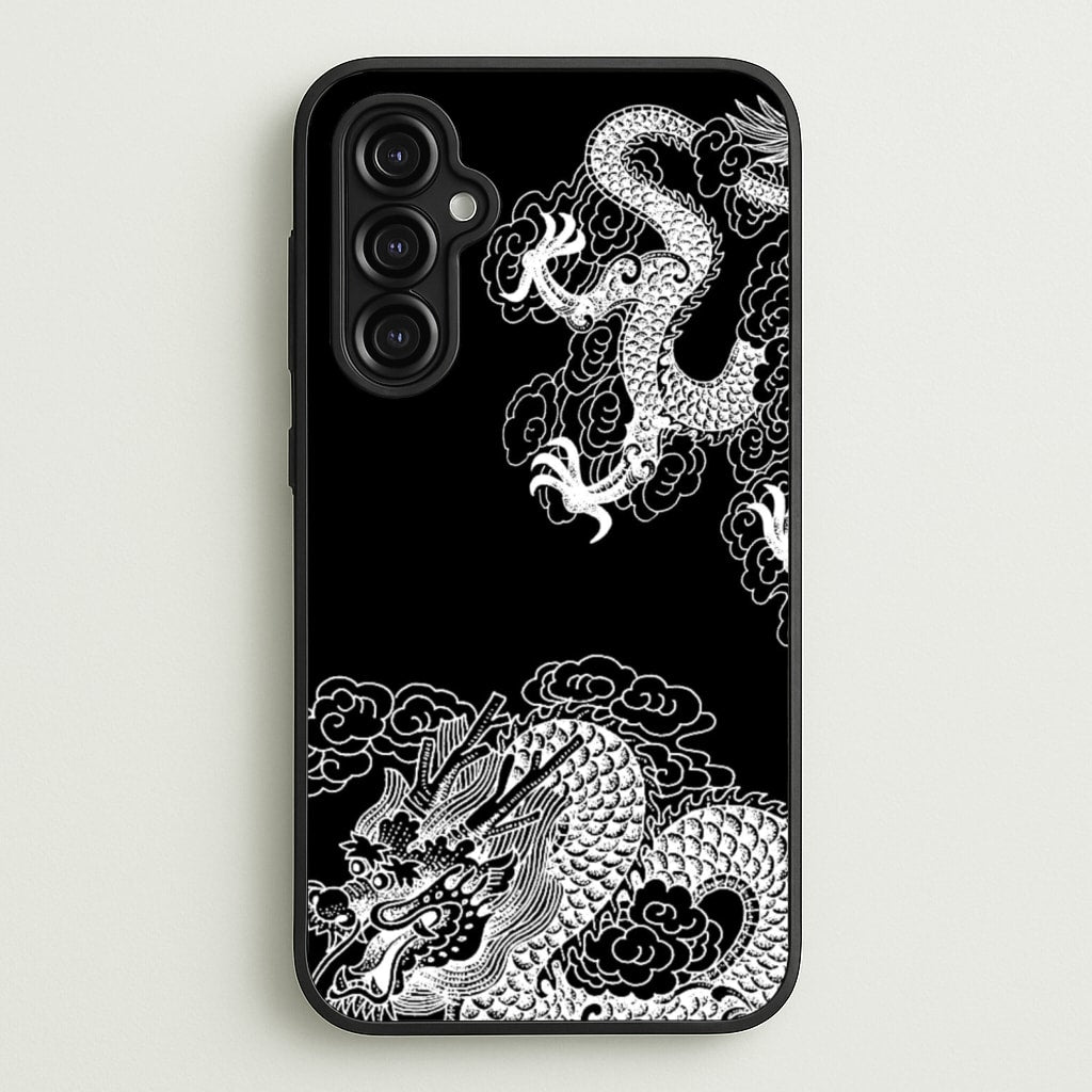 White Dragon - Dragon Phone Case for Galaxy A14