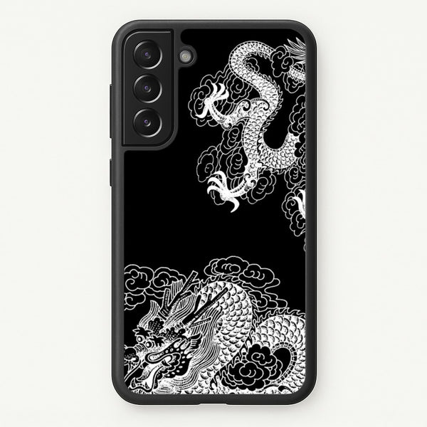 White Dragon - Dragon Phone Case for Galaxy S21