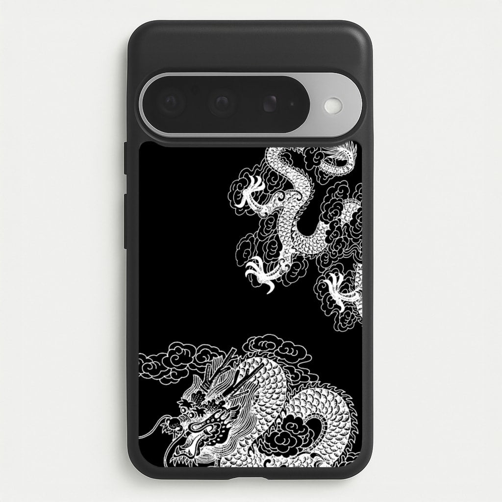 White Dragon Phone Case for Google Pixel 10 Pro XL