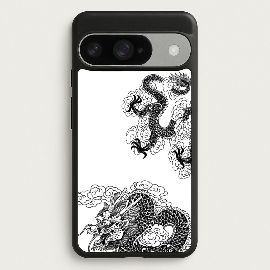Black Dragon Phone Case for Google Pixel 10 / 10 Pro