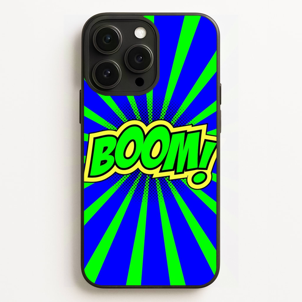 Boom - Pop Art - Pop Art Phone Case for iPhone 12 Pro Max