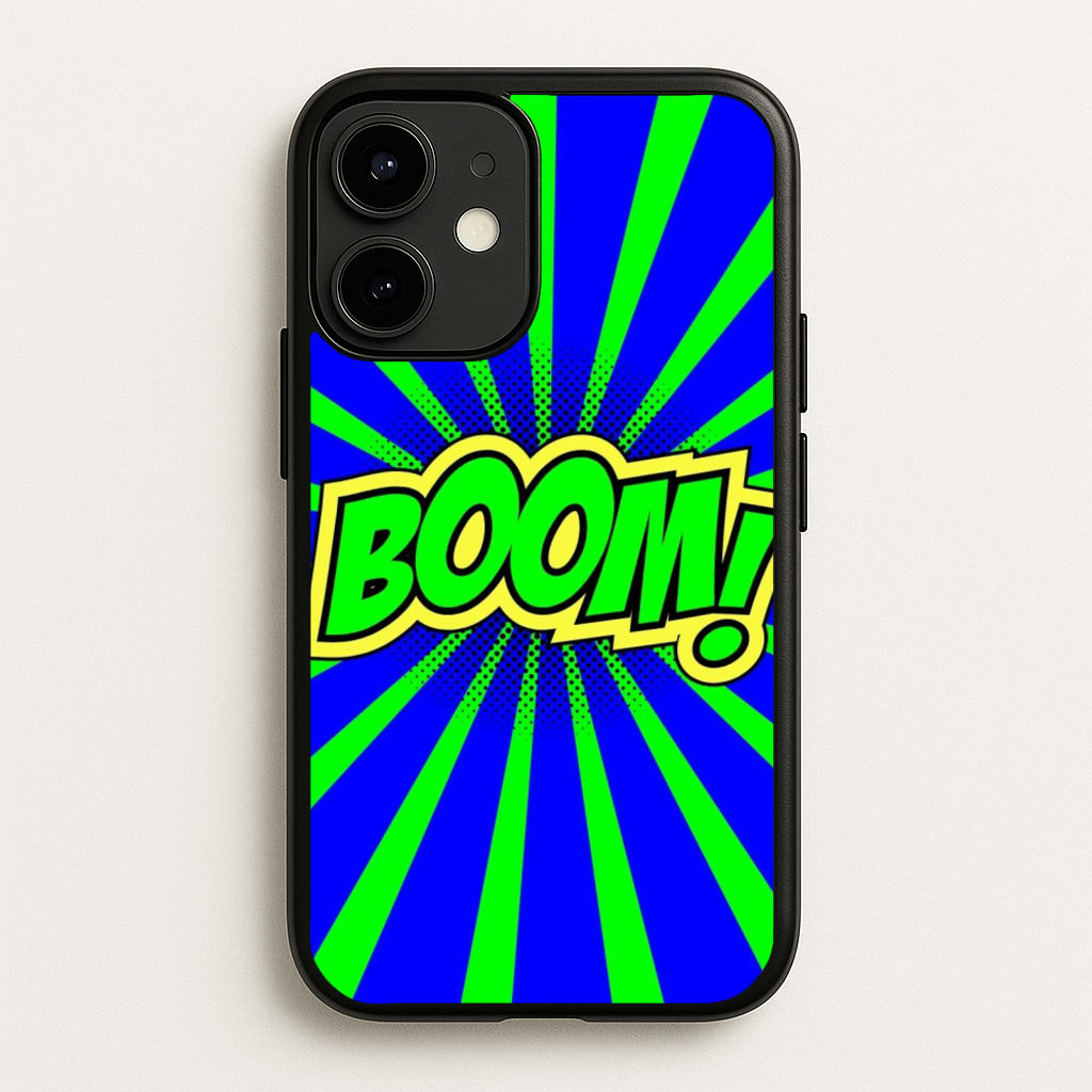 Boom - Pop Art - Pop Art Phone Case for iPhone 12 / 12 Pro