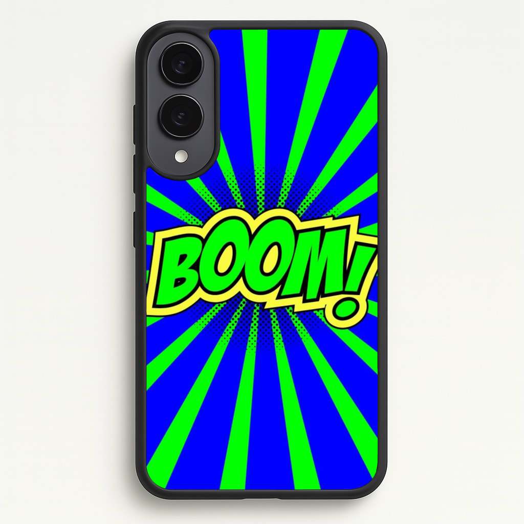 Boom - Pop Art - Pop Art Phone Case for Galaxy S25 Edge