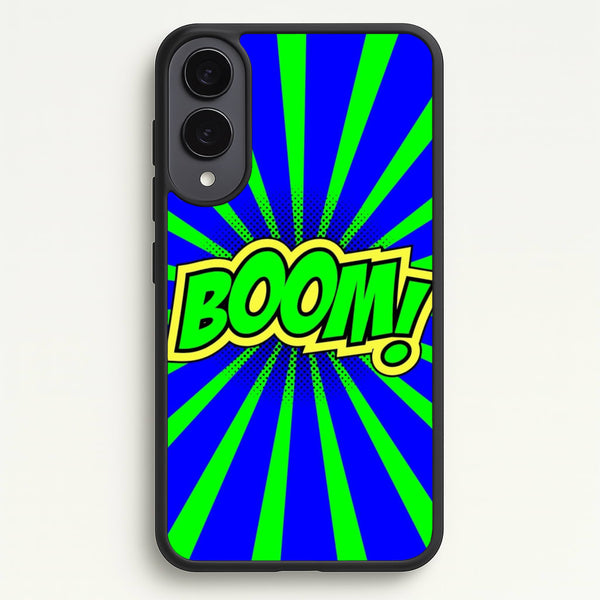 Boom - Pop Art - Pop Art Phone Case for Galaxy S25 Edge