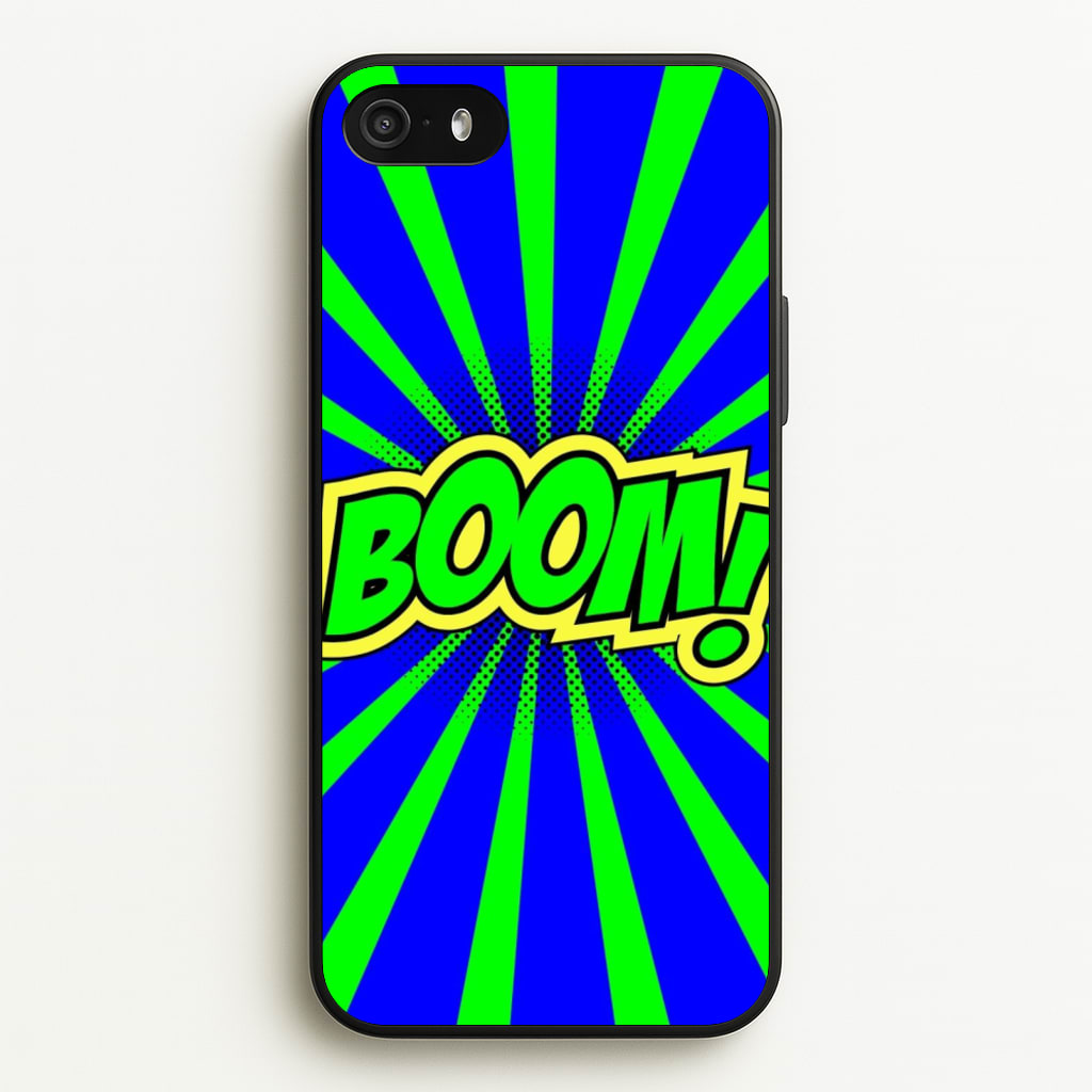 Boom - Pop Art - Pop Art Phone Case for iPhone 5 / 5s / SE 2016