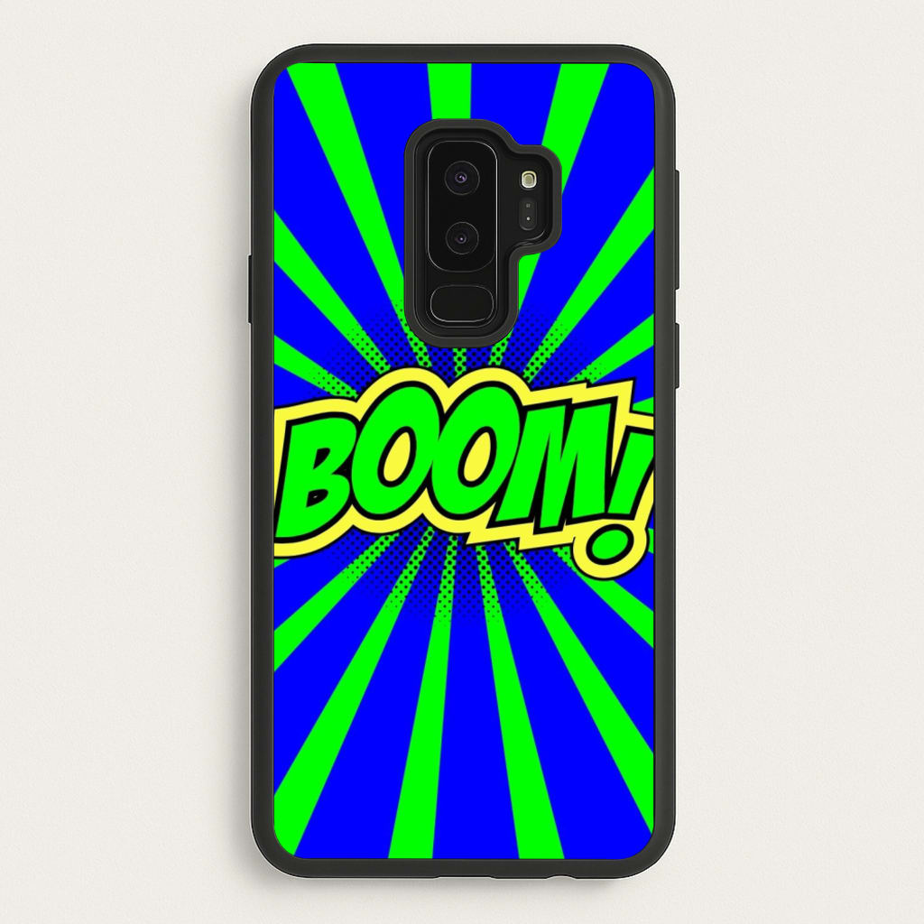 Boom - Pop Art - Pop Art Phone Case for Galaxy S9 Plus