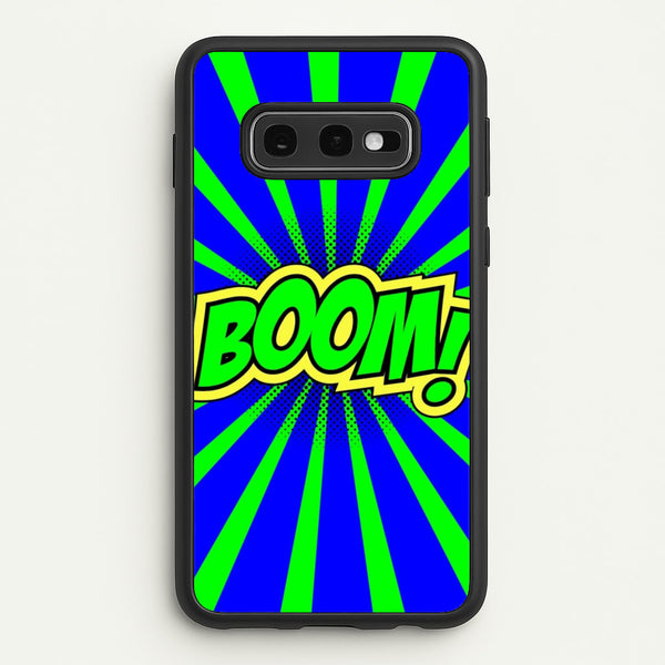 Boom - Pop Art - Pop Art Phone Case for Galaxy S10e