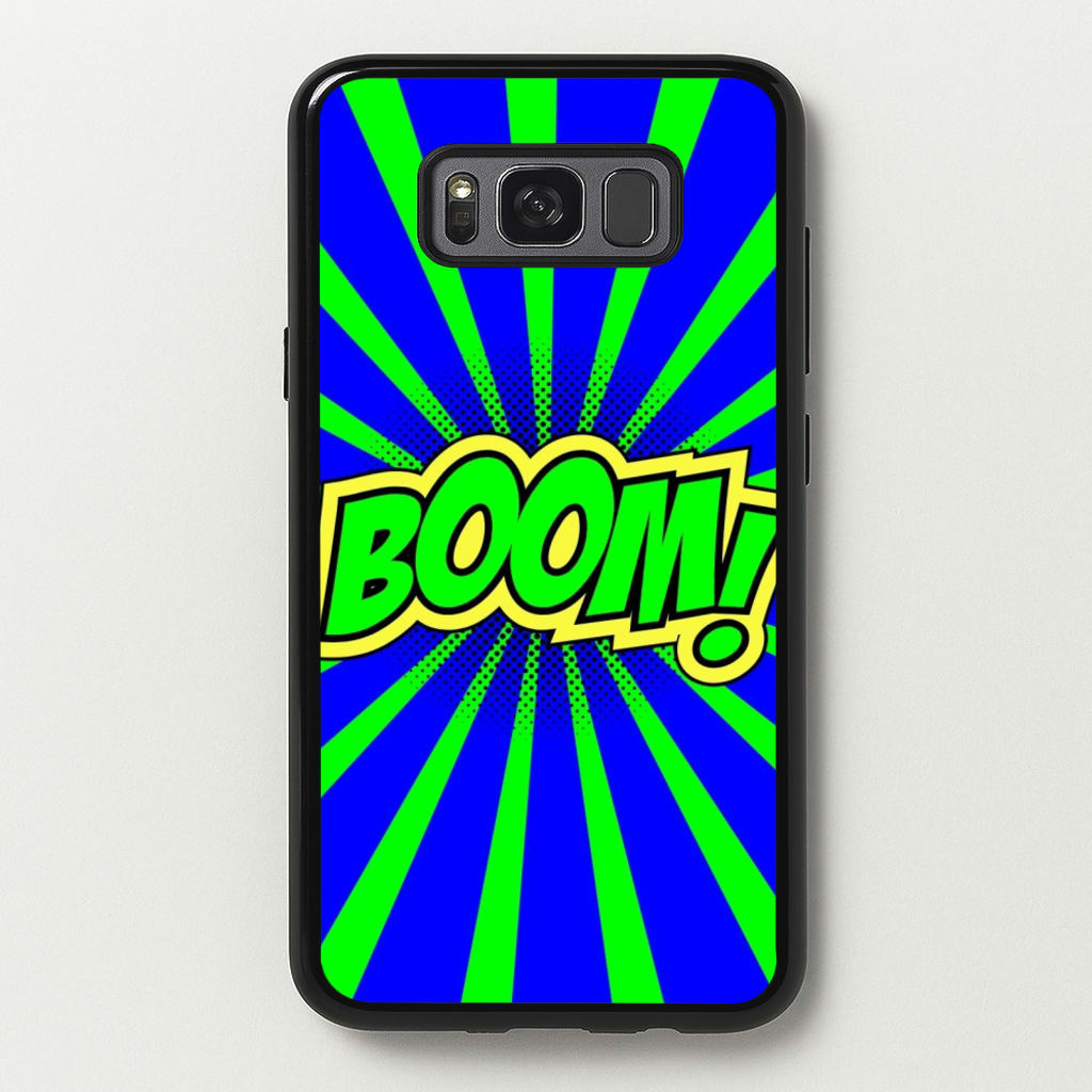Boom - Pop Art - Pop Art Phone Case for Galaxy S8 Plus