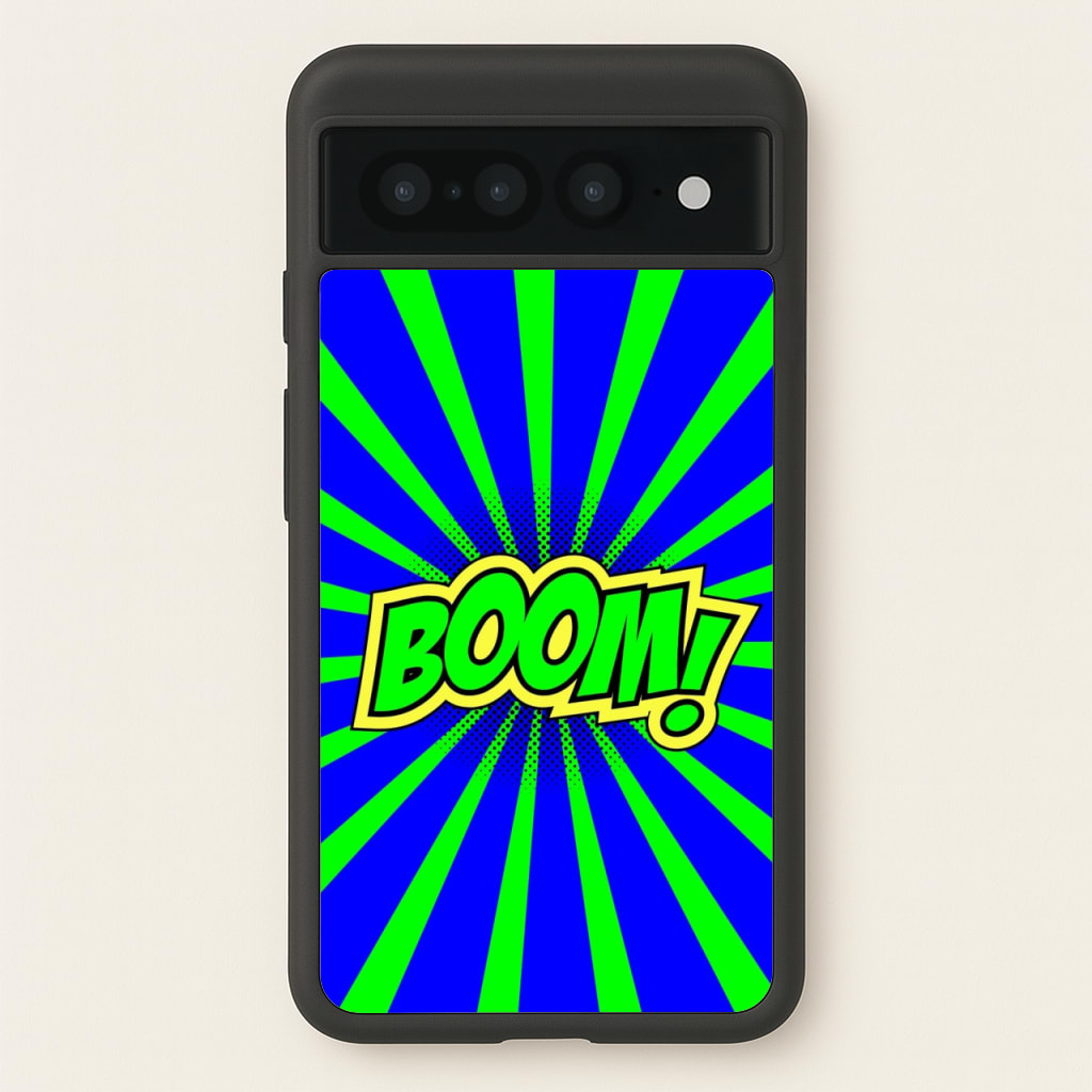 Boom - Pop Art - Pop Art Phone Case for Google Pixel 7 Pro