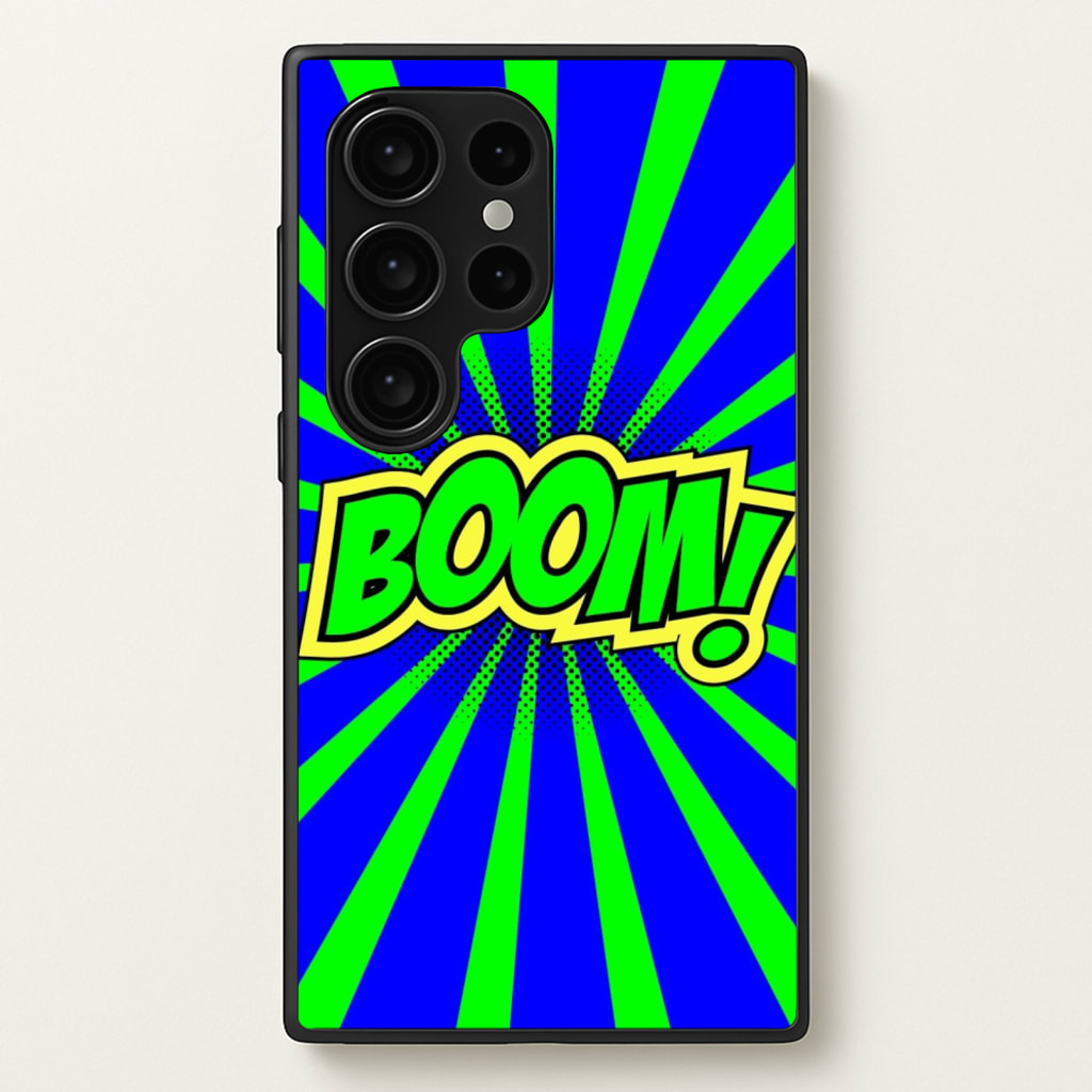 Boom - Pop Art - Pop Art Phone Case for Galaxy S24 Ultra