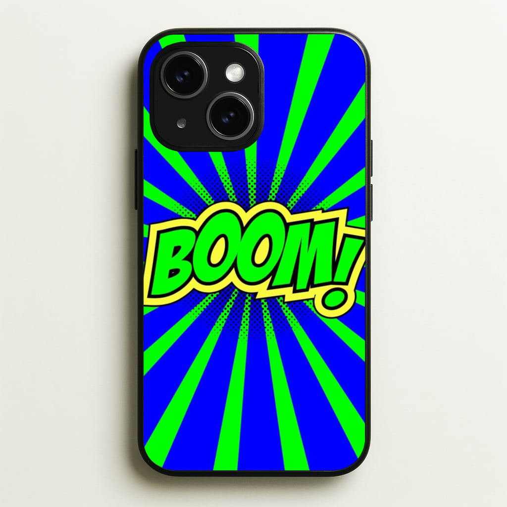 Boom - Pop Art - Pop Art Phone Case for iPhone 14