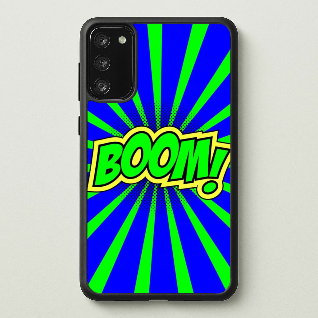 Boom - Pop Art - Pop Art Phone Case for Galaxy S20
