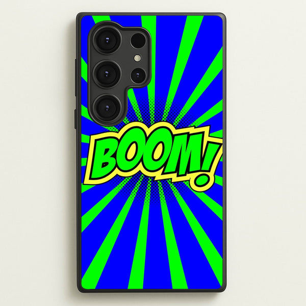 Boom - Pop Art - Pop Art Phone Case for Galaxy S25 Ultra