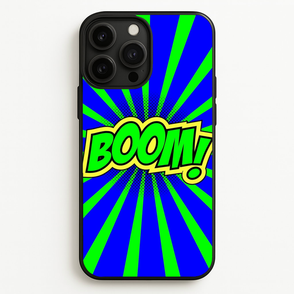 Boom - Pop Art - Pop Art Phone Case for iPhone 13 Pro Max