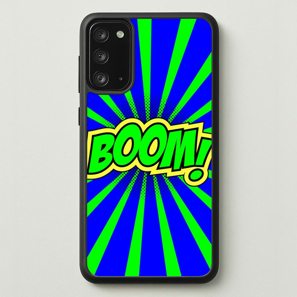 Boom - Pop Art - Pop Art Phone Case for Galaxy Note 20