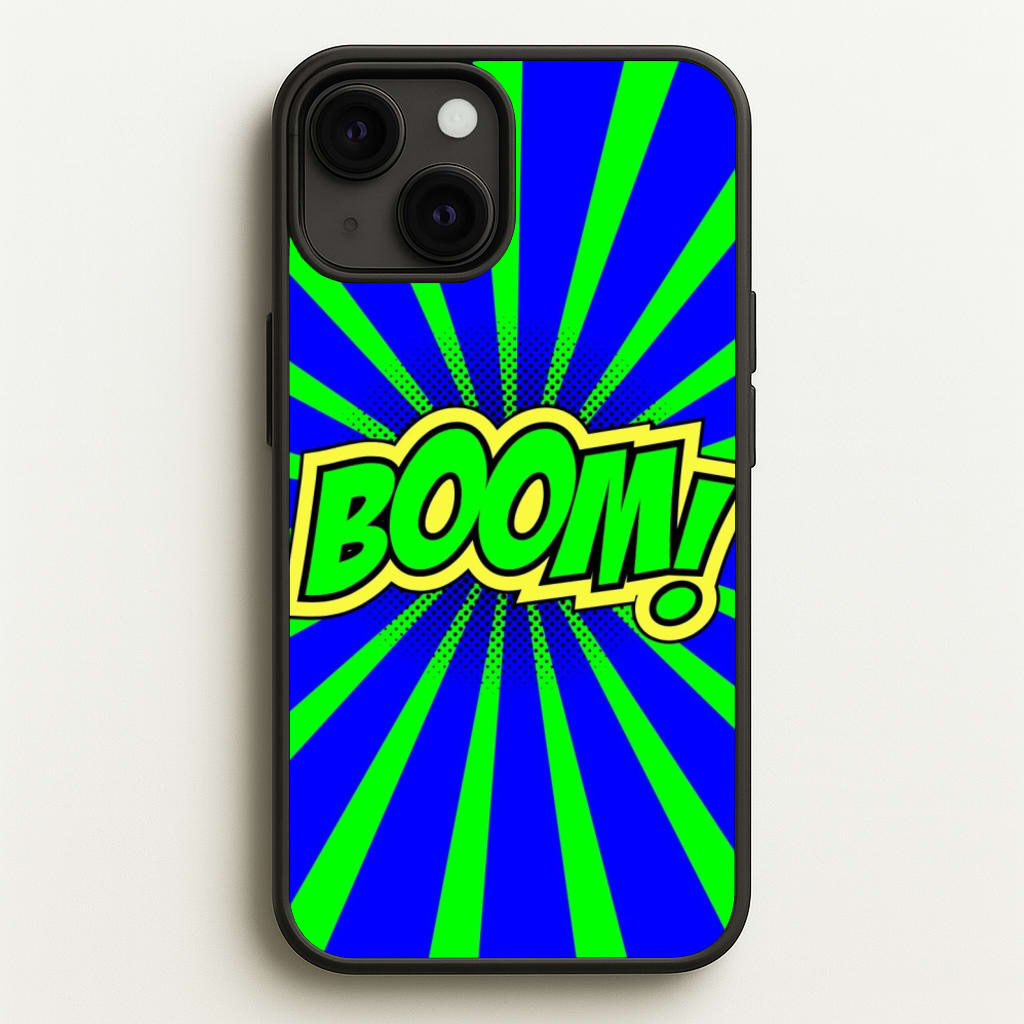 Boom - Pop Art - Pop Art Phone Case for iPhone 13