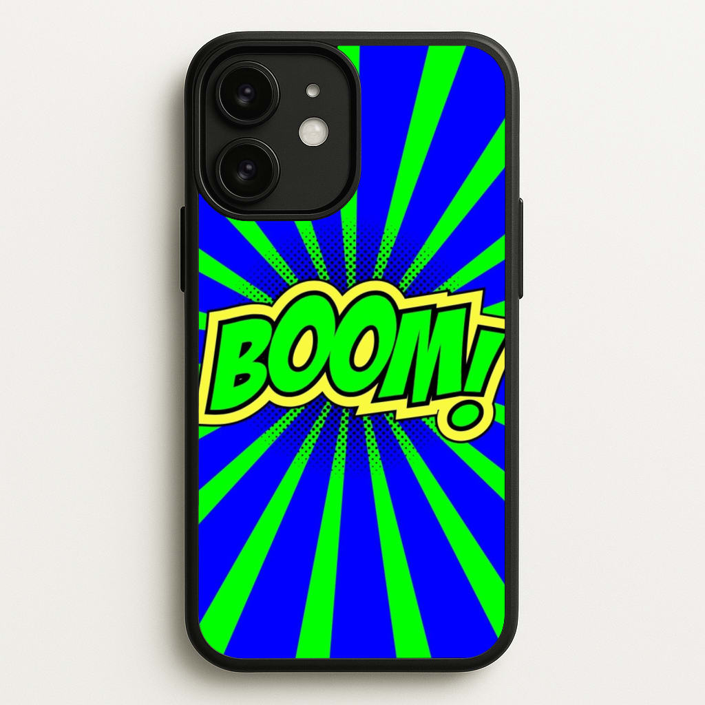 Boom - Pop Art - Pop Art Phone Case for iPhone 11