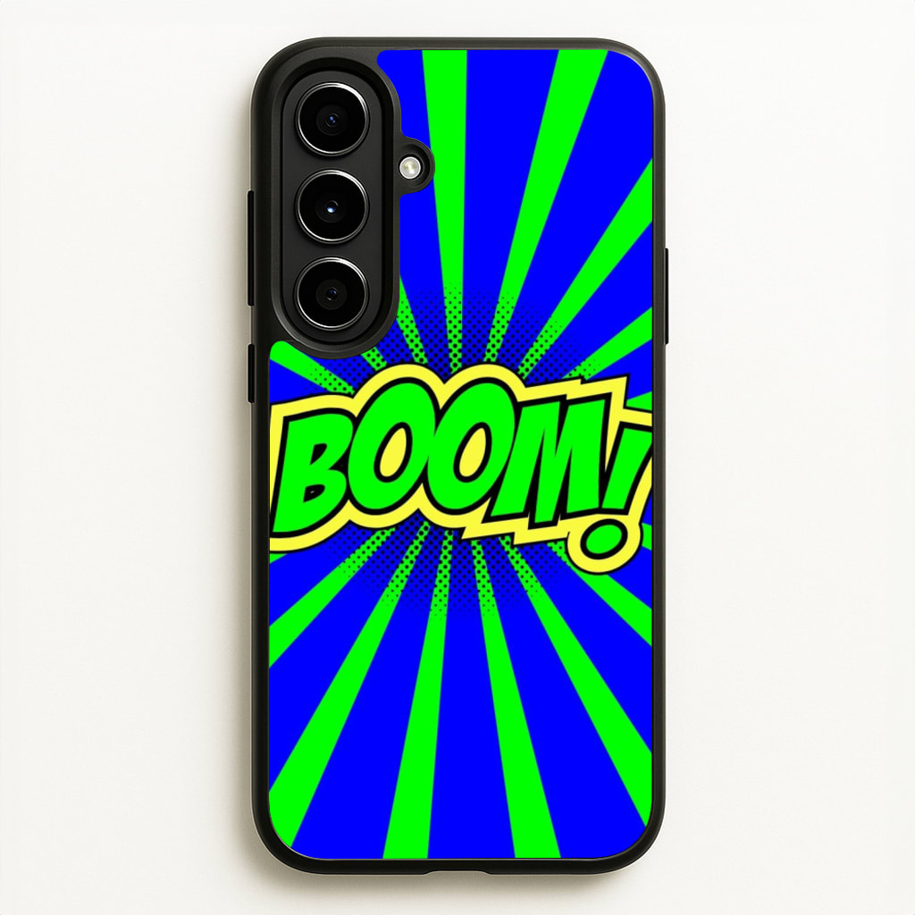 Boom - Pop Art - Pop Art Phone Case for Galaxy A56