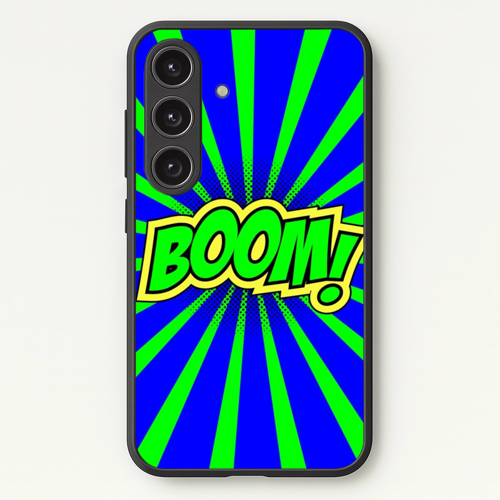 Boom - Pop Art - Pop Art Phone Case for Galaxy S25