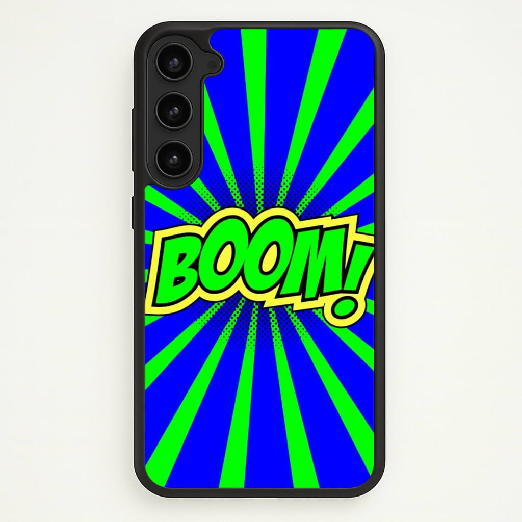 Boom - Pop Art - Pop Art Phone Case for Galaxy S23