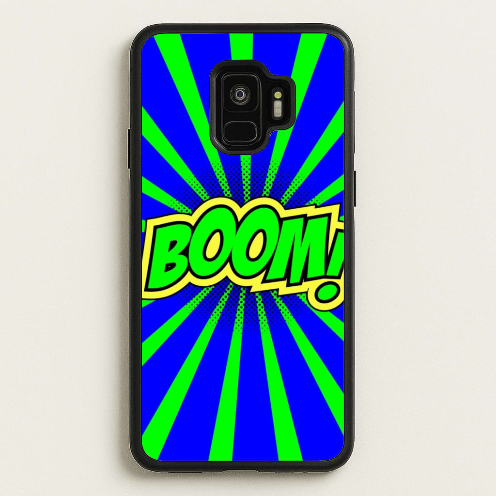 Boom - Pop Art - Pop Art Phone Case for Galaxy S9