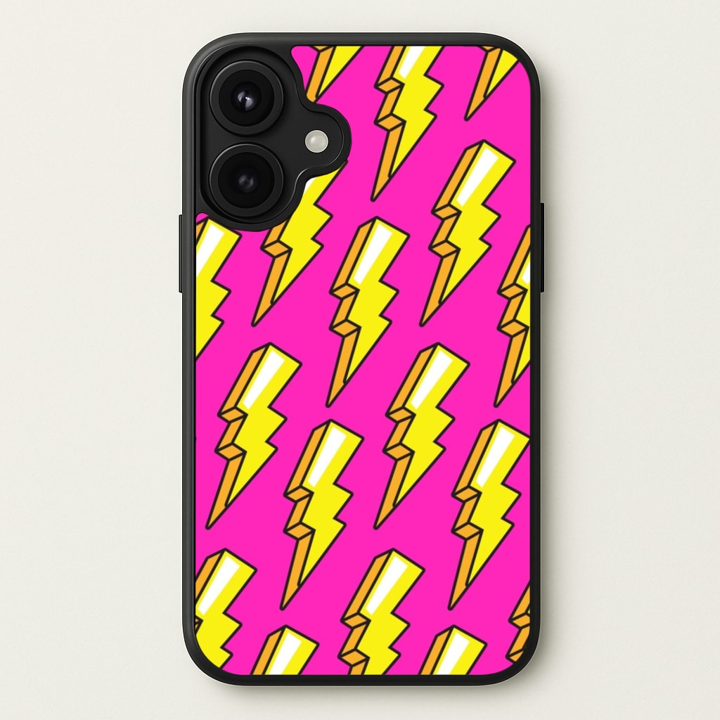 Pop Art Lightning Phone Case for iPhone 17