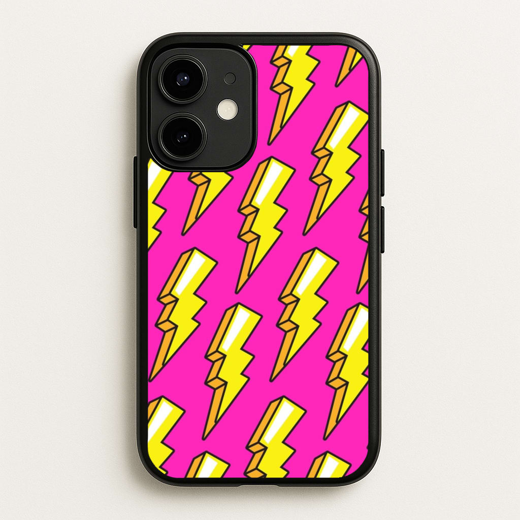 Pop Art Lightning - Pop Art Phone Case for iPhone 12 Mini