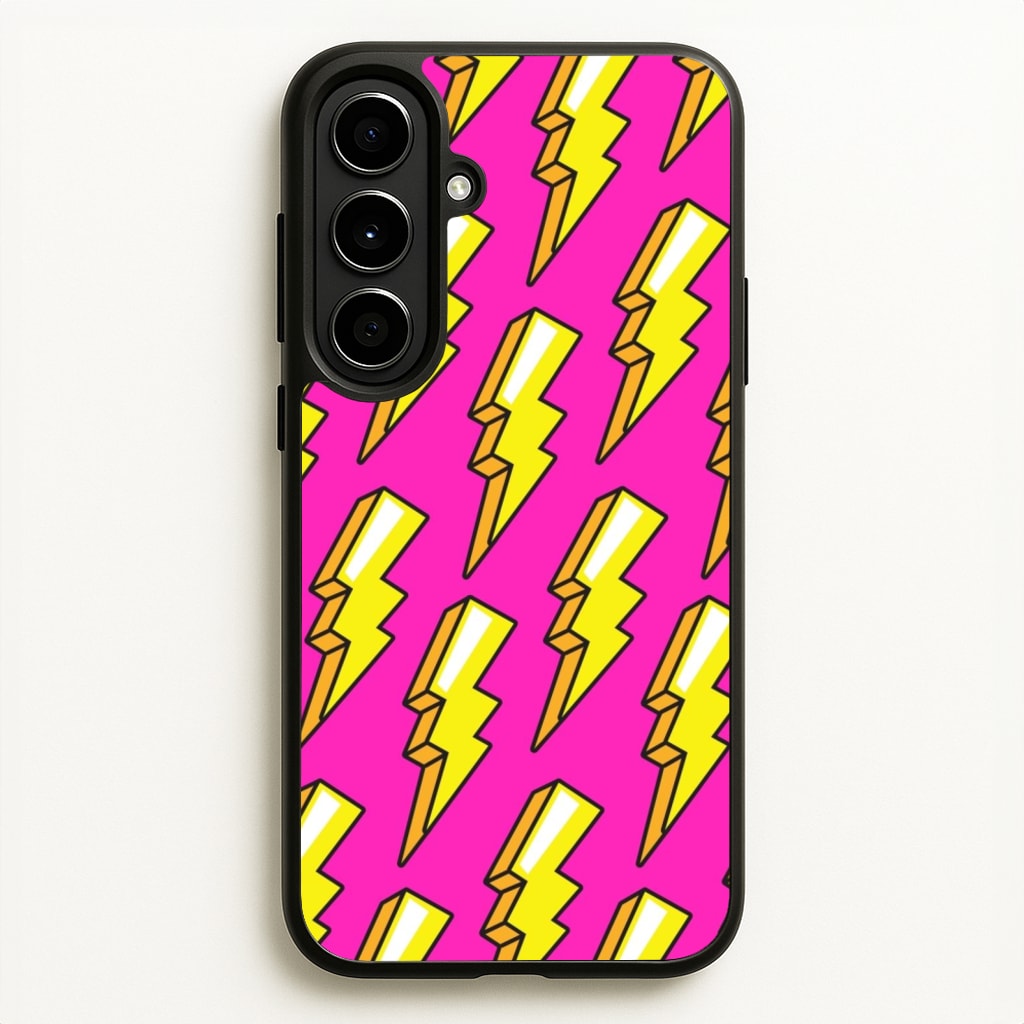 Pop Art Lightning - Pop Art Phone Case for Galaxy A56